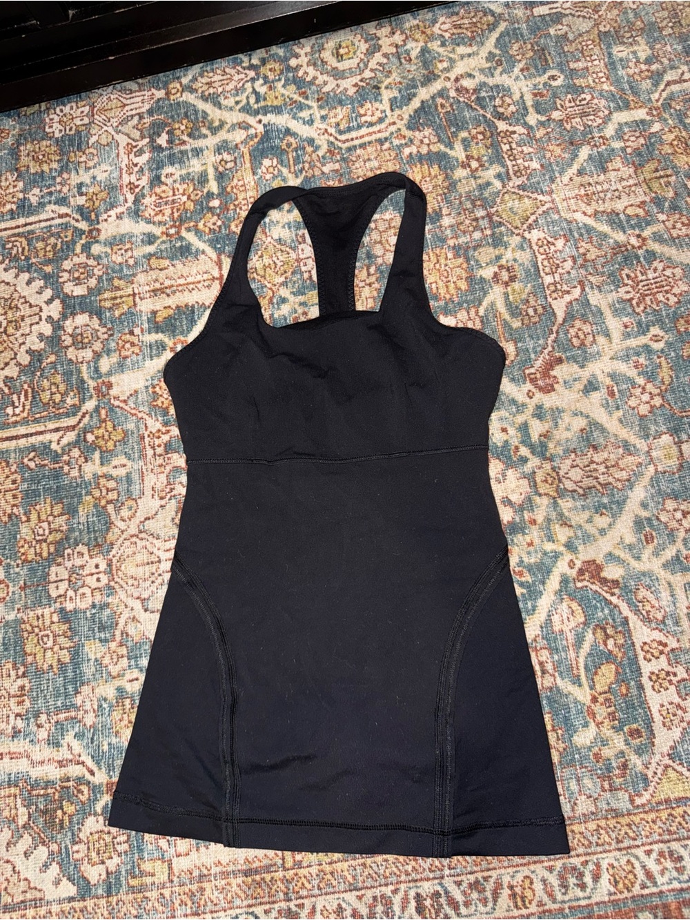 lululemon athletica Black Racerback Tank Top